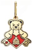 RCMP Bear Zipper Pull