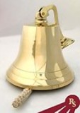  Polished Brass Big Sale Engraved Bell (7 Inch