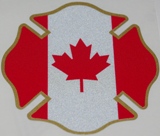Canadian Maltese Cross Decal