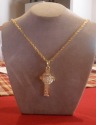 Celtic Cross Necklace (Star of Life)